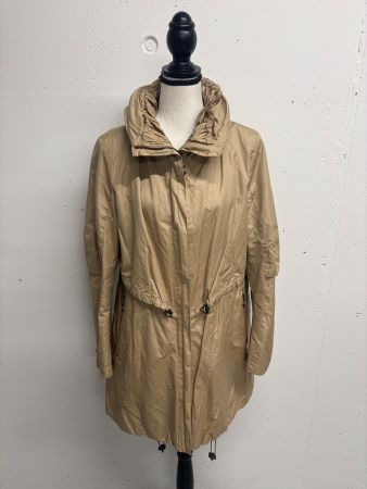 Creenstone Übergangsjacke wetterfest Kapuze beige 40 Boho