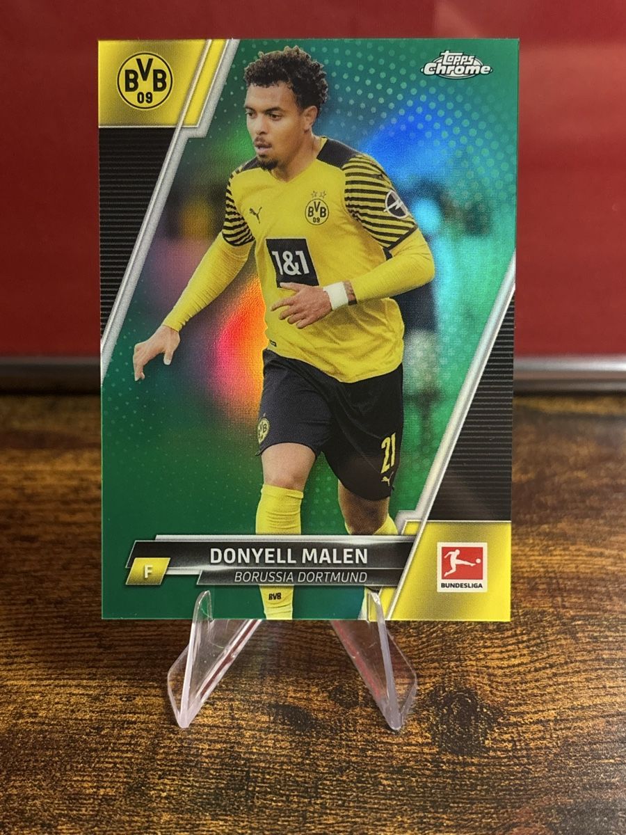 Topps Carte collezionabili: 2021-22 Topps Chrome Green Wave Refractor /99 Donyell Malen – Nuovo (secondo la descrizione) da Aarberg venduto da gocardz.shop