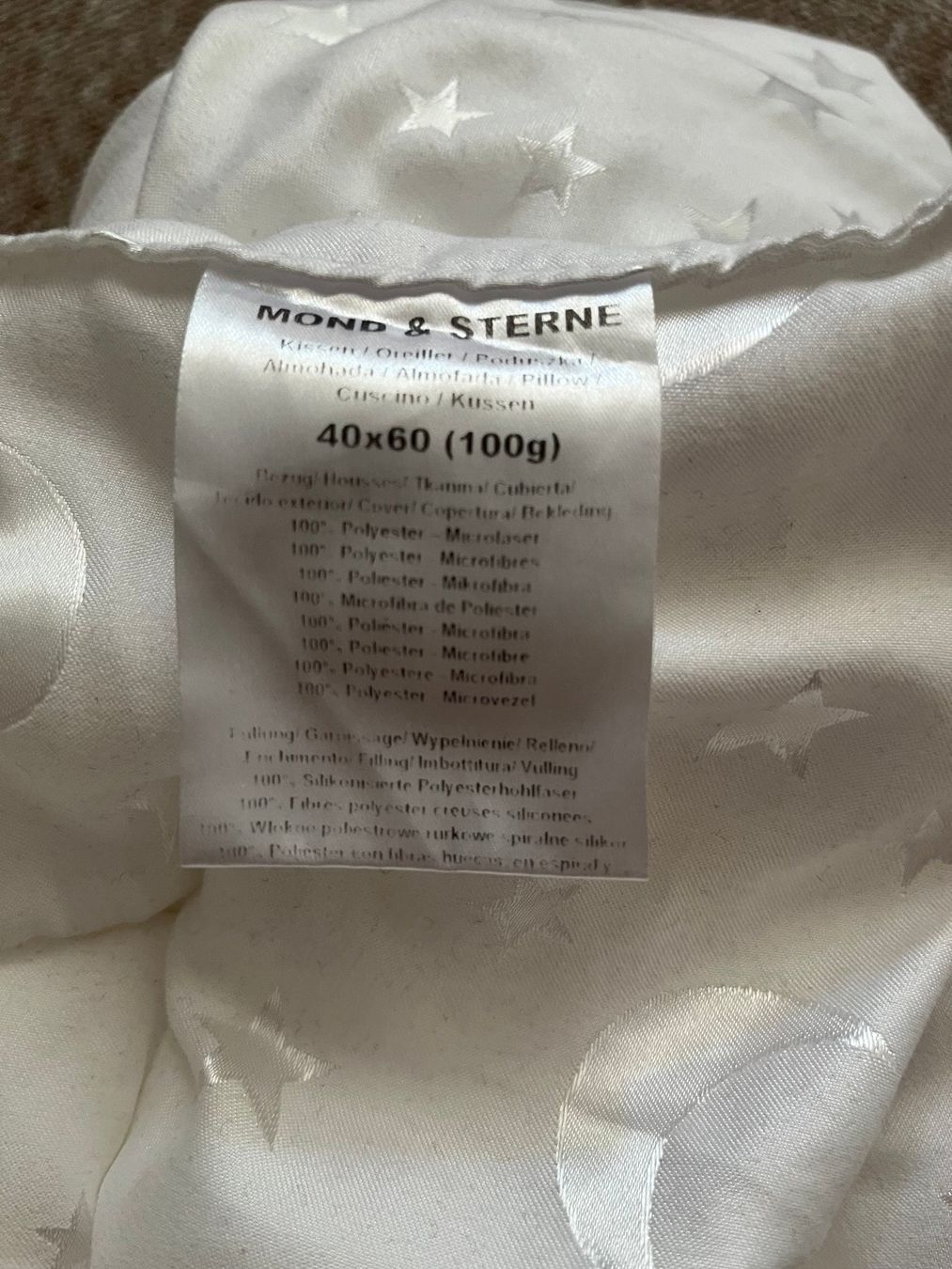 Coperte: Kinder Steppbett Mond & Sterne 100x135 cm – Usato da Arbon venduto da vb4all 3