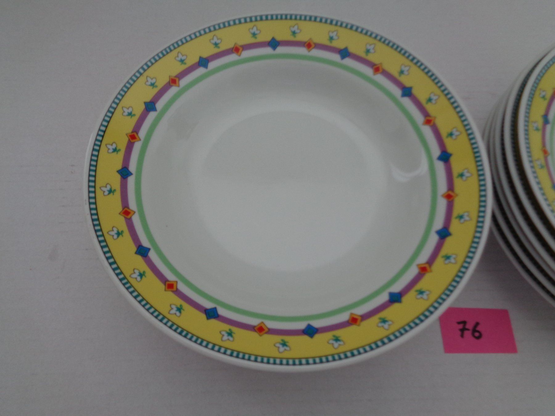 Assiettes: 6 Suppenteller Botticelli Design – D'occasion à Chur par omonia 2
