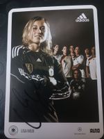 Lisa Weiß - handsignierte DFB  Karte - 🇩🇪⚽