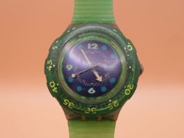 Swatch Scuba "BLUE MOON" SDN100, 1991, neue Batterie