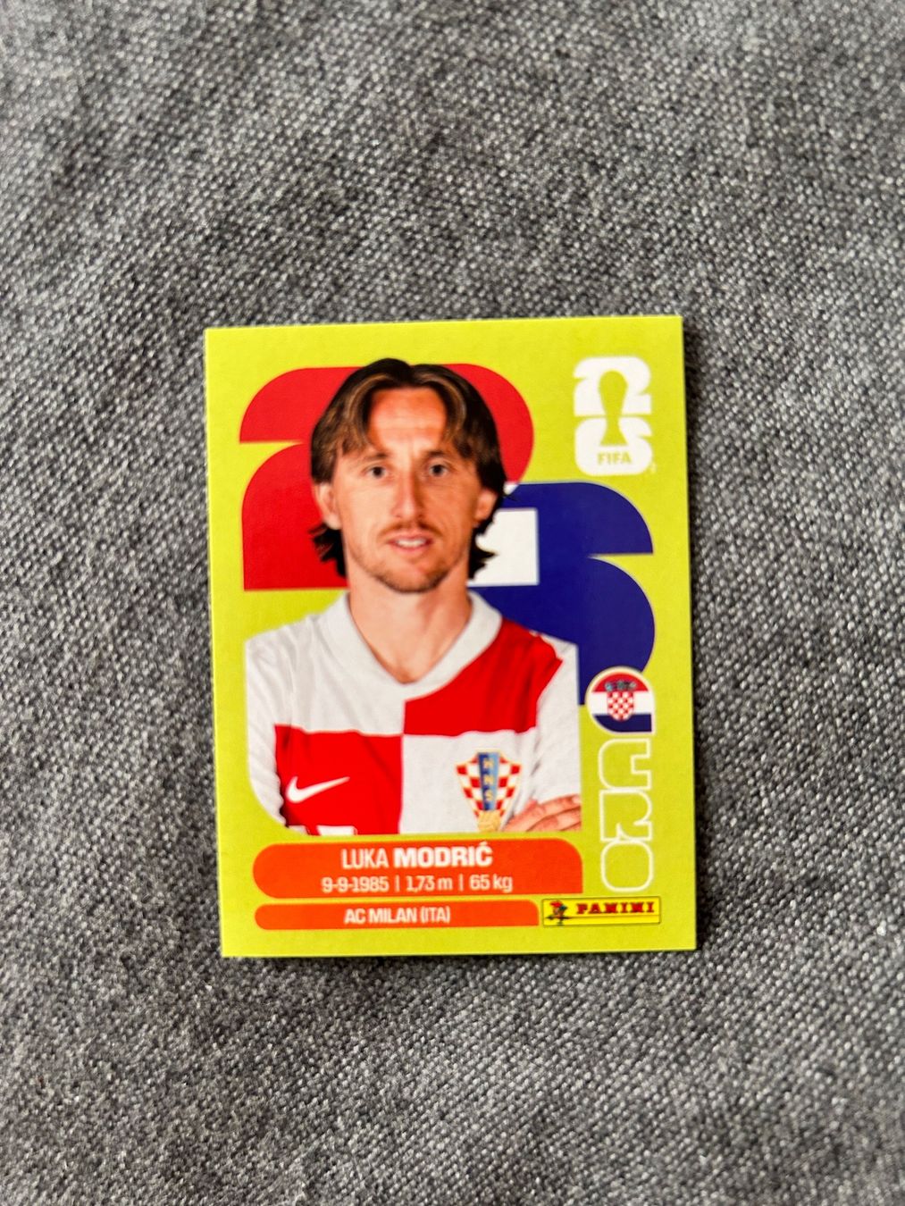 Panini Carte collezionabili: Panini CRO 9 Modric – Nuovo (secondo la descrizione) da Genève venduto da annedev