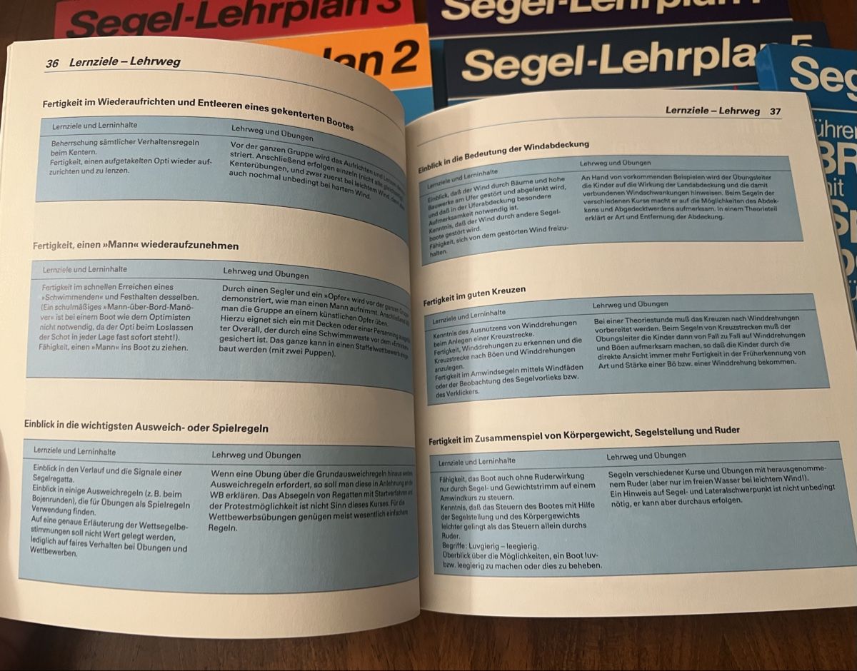 Livres: Seegel-Lehrplan  – D'occasion à Basel par lbl_plt6 2