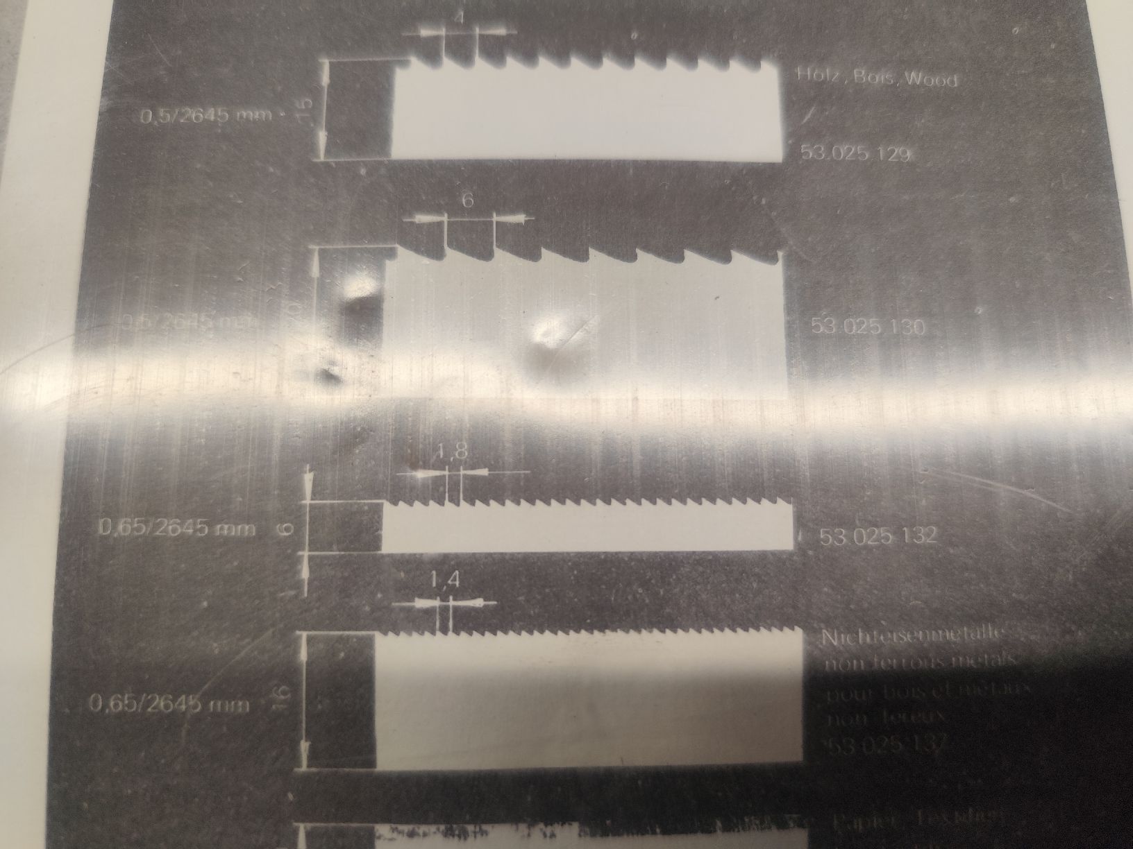 Inca Scies: INCA Bandsägeblatt – Neuf avec emballage d'origine à Hellbühl par 30R_R30 2