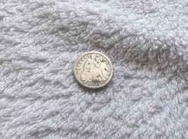 Half Dime 1853 USA Silber