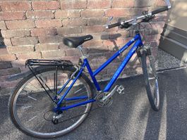 Cresta Pro-Line Velo, Blau, Gut erhalten, Gepäckträger