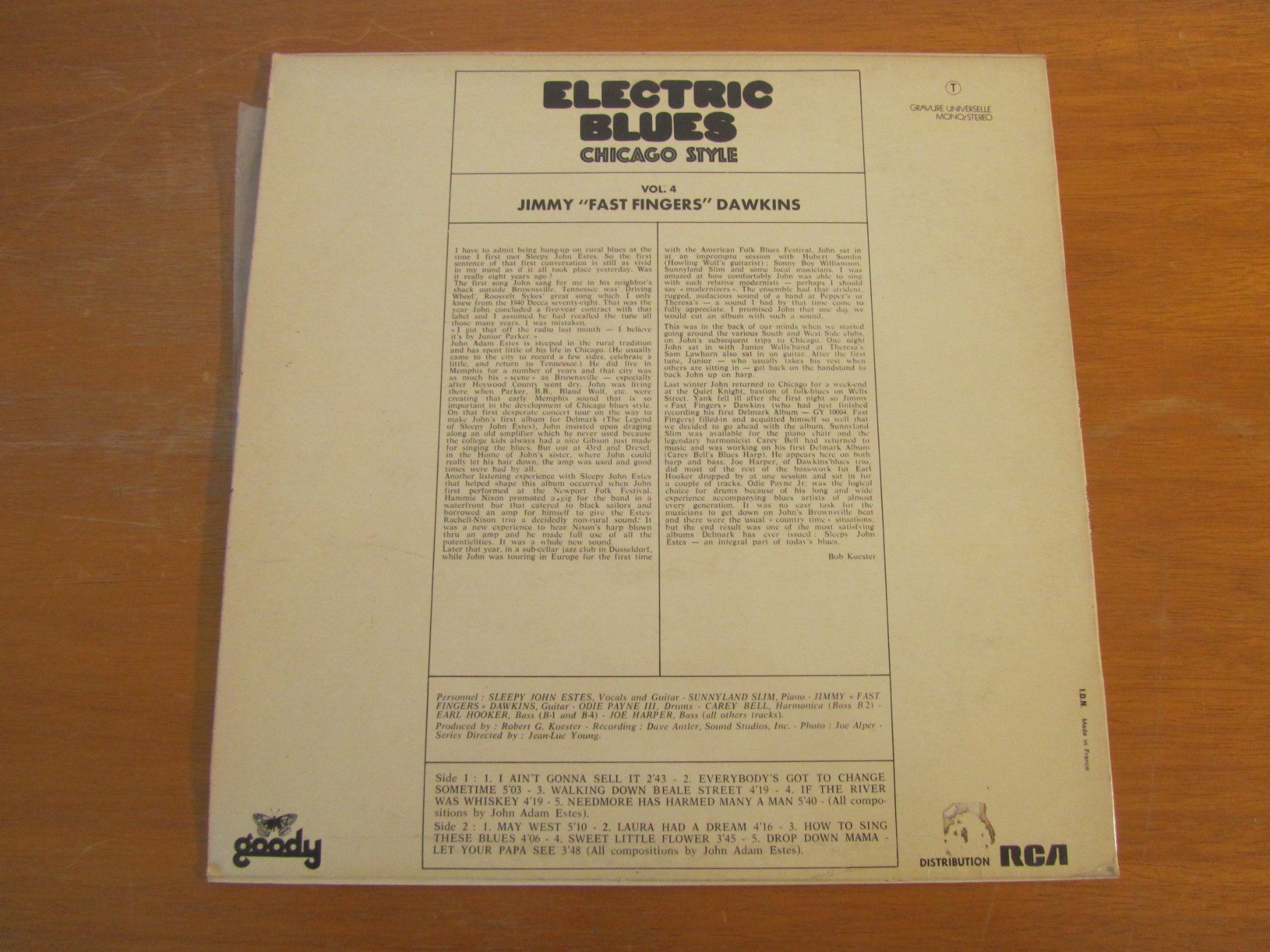 Dischi in vinile: ELECTRIC BLUES - CHICAGO STYLE - VOL. 3 – Usato da Seengen venduto da mikelele 2