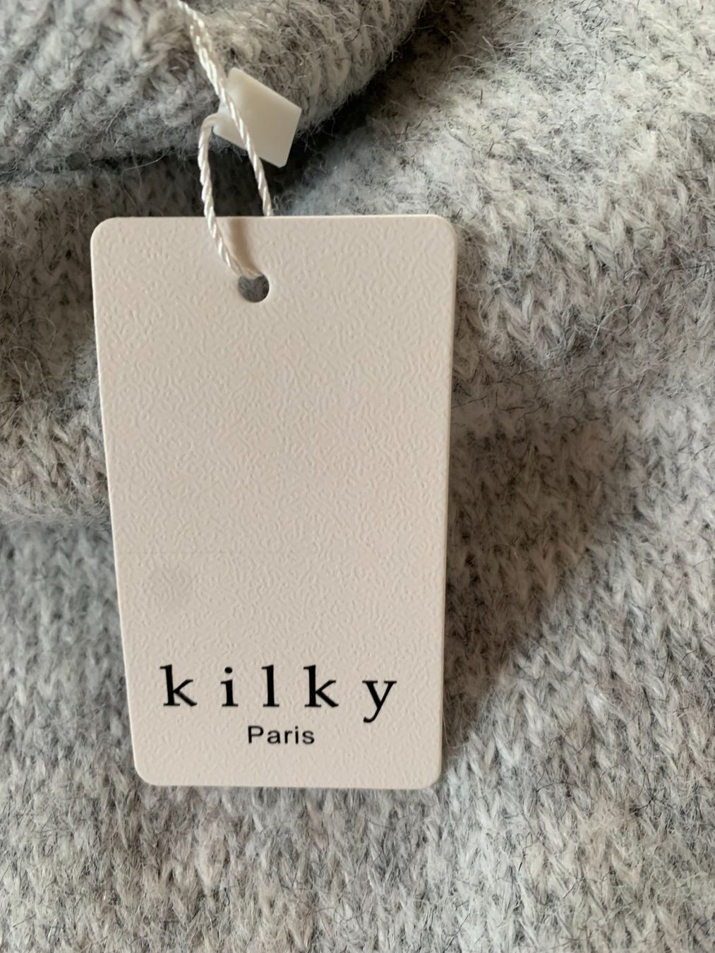 Maglioni & Felpe: Kilky Damen Strickpullover, Gr. TU, Grau/Schwarz, NEU – Nuovo e nell'imballaggio originale da Worb venduto da farben20zauber 4
