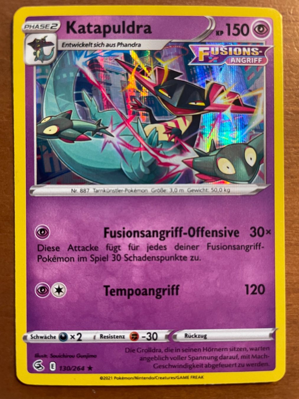 Pokémon Carte collezionabili: Pokemon Katapuldra Holo (Versand gratis) – Nuovo (secondo la descrizione) da Chur venduto da Angerson
