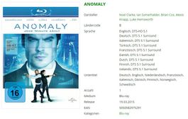 ANOMALY - Jede Minute Zählt (Bluray)