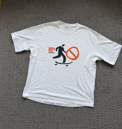 T-shirt Uniqlo UT Shinpei Ueno blanc taille L occasion