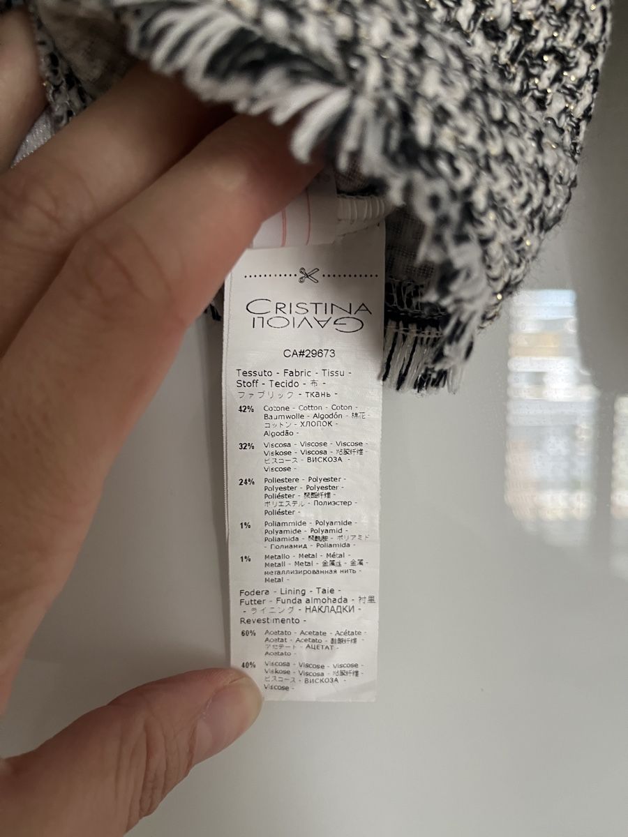 Giacche: Designer Tweed slight oversized jacket size S  – Nuovo (secondo la descrizione) da Zürich venduto da cel_cw9k 5
