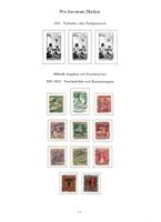 1913-90 Pro Juventute ZNr.1-318 gest.+ Bl.3, 6 & 18 KP 1'469