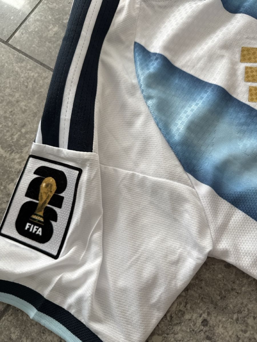 Adidas Canottiere & Pantaloni: Match version Argentinien Wm 2026 trikot – Nuovo (secondo la descrizione) da Allschwil venduto da Loriclothes 6