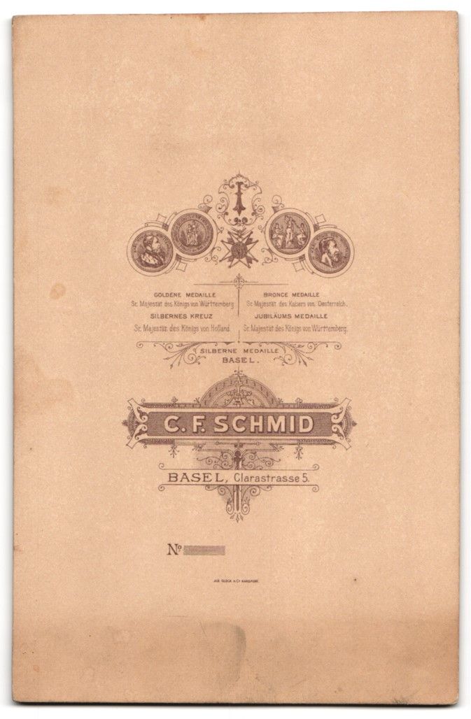 Photos & affiches: Fotografie Müller-Kirchhofer, Basel, Cl – D'occasion à Berlin par bartko-reher 1