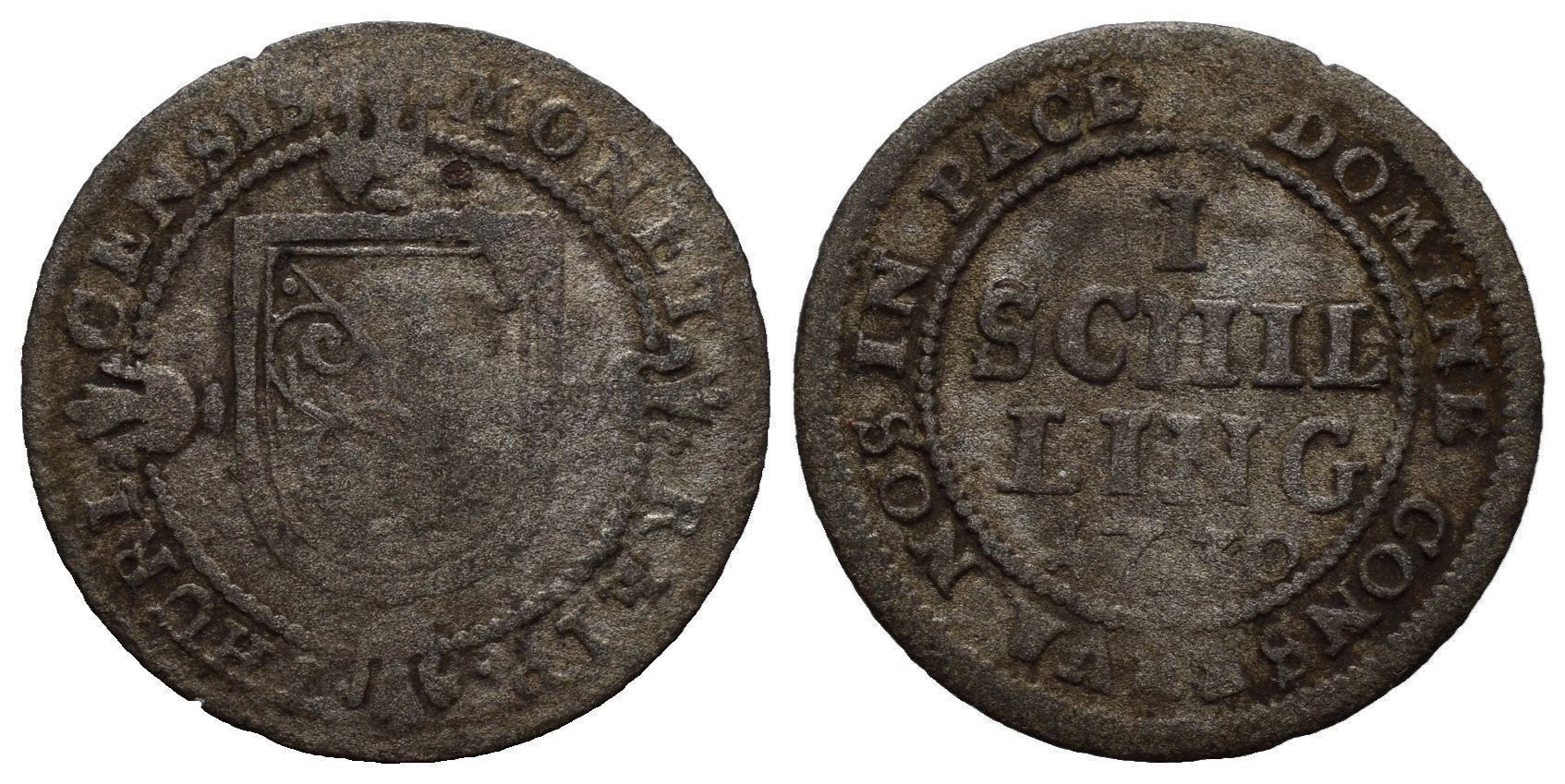 Alle Münzen: Zürich Schilling 1739   /2863 – Gebraucht aus Trimbach von Solothurn1