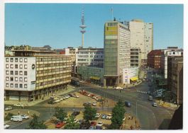 HAMBURG Blick von der Stadthausbrücke - Auto VW-Käfer VW-Bus