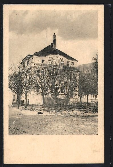 Cartoline postali: Heidelberg, Klubhaus Schwarzes Schiff de – Usato da Berlin venduto da bartko-reher