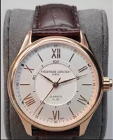 Frederique Constant Classic H.S.W. Lederuhr, guter Zustand, 