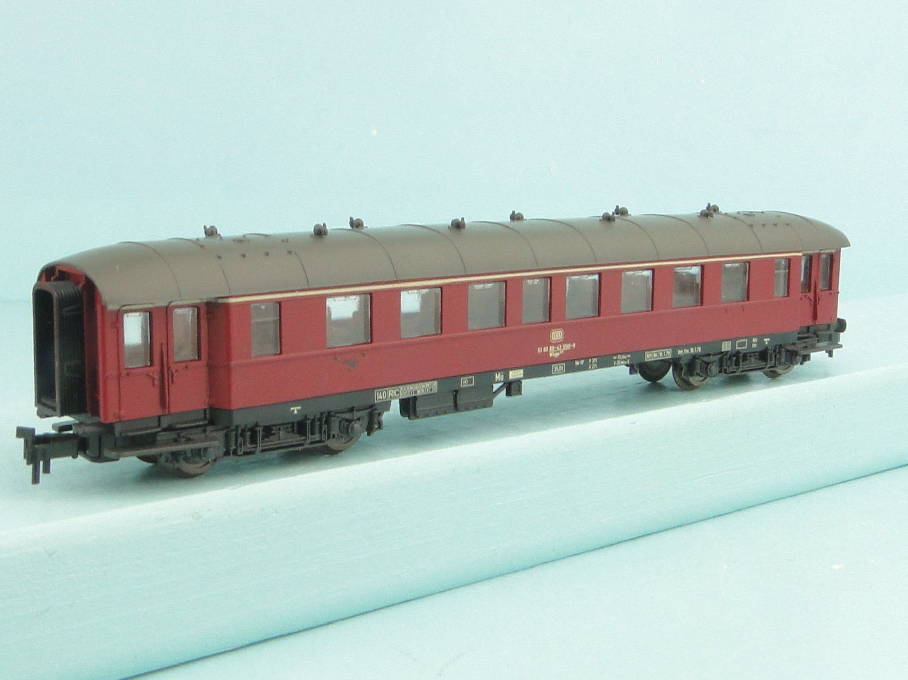 Roco Modellini di ferrovie: Roco Spur N 2274F Gesellschaft-Wagen – Usato da Bülach venduto da cann11 2
