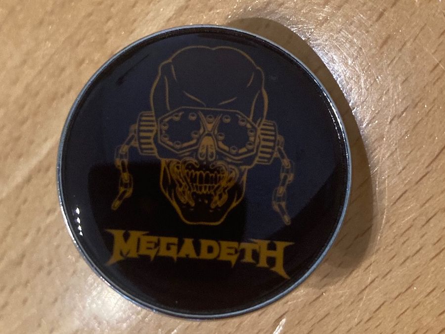 Megadeth Pin Anstecker Punk Metal Rock Band (Neu (gemäss Beschreibung ...