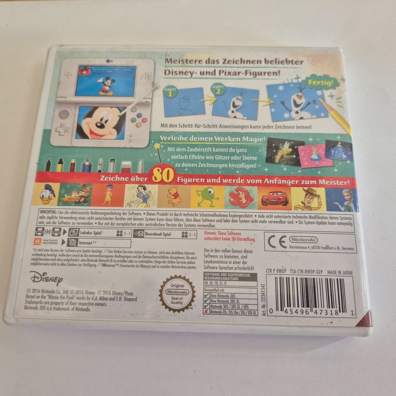 Nintendo Spiele: Disney Art Academy - 3DS – Gebraucht aus Zürich von Mephisto87 1