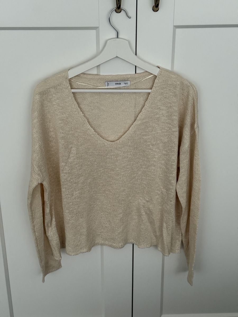 Mango Maglioni & Felpe: Mango Strickpullover Beige, Gr. L – Nuovo (secondo la descrizione) da Zürich venduto da iva_iva