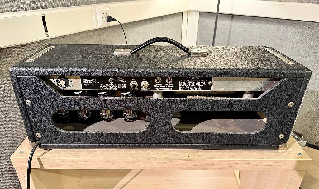 Fender Verstärker: Fender Bassman 100 Silverface  1973 – Gebraucht aus Préverenges von map85 4