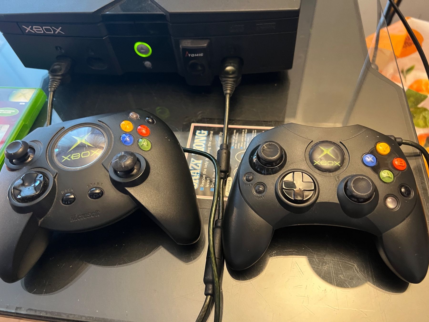 Microsoft Console: Xbox Classic Set: Konsole + Spiel & 2 Controller – Usato da Astano venduto da hyperion-atlas 3