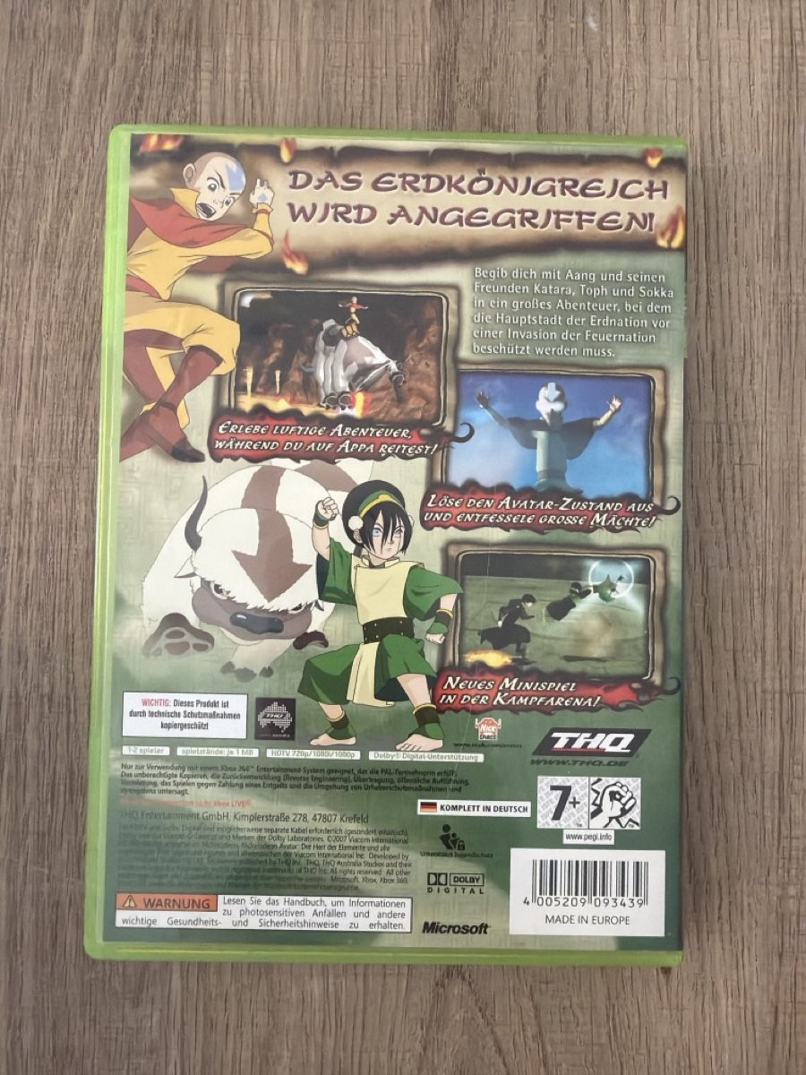 Giochi: Avatar Die Erde brennt Xbox 360 – Usato da Hagendorn venduto da masterchieff 1