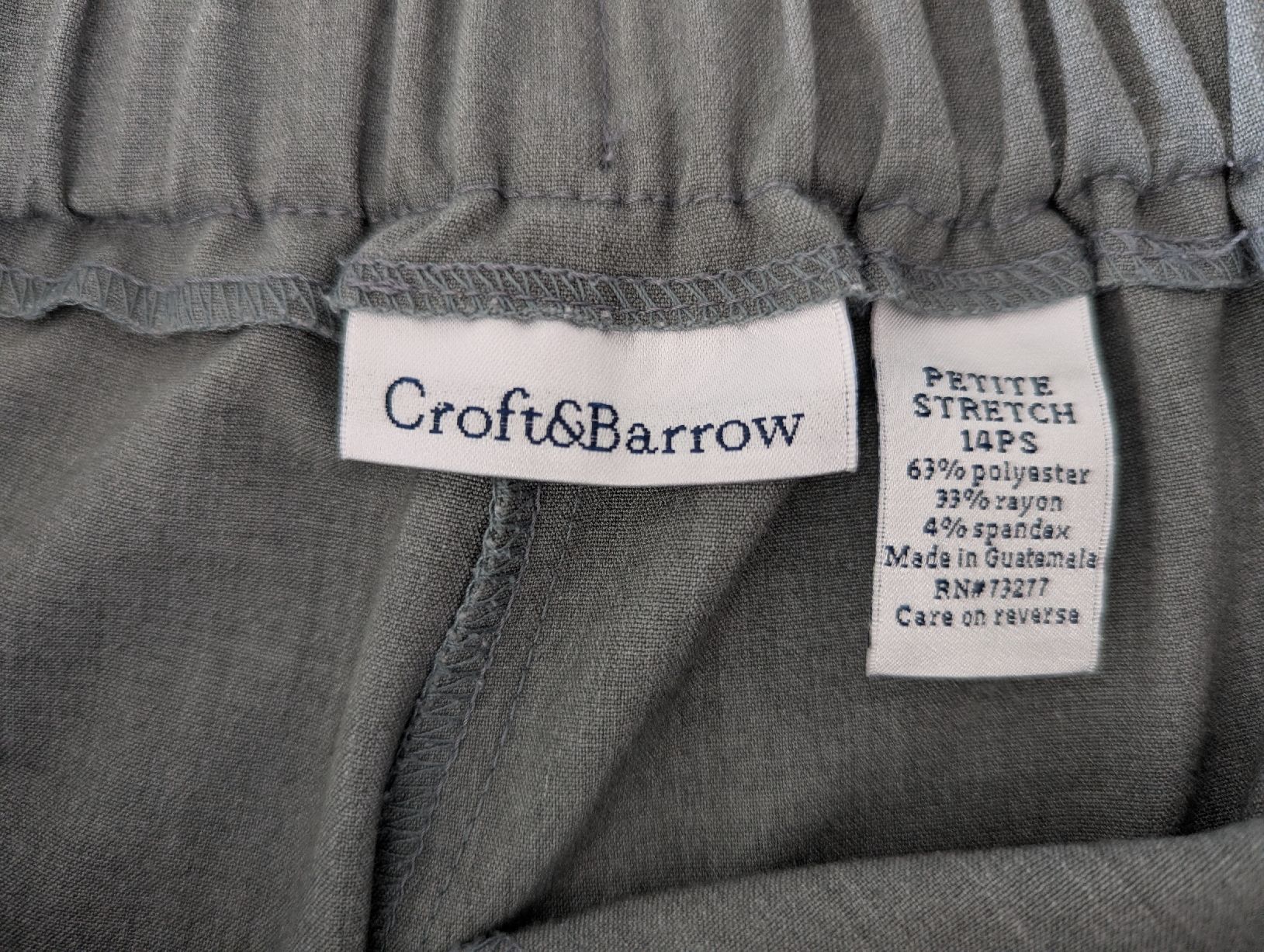 Pantaloni: Bequeme Stoffhose von Croft & Barrow – Usato da Seengen venduto da sam_x5tk 2