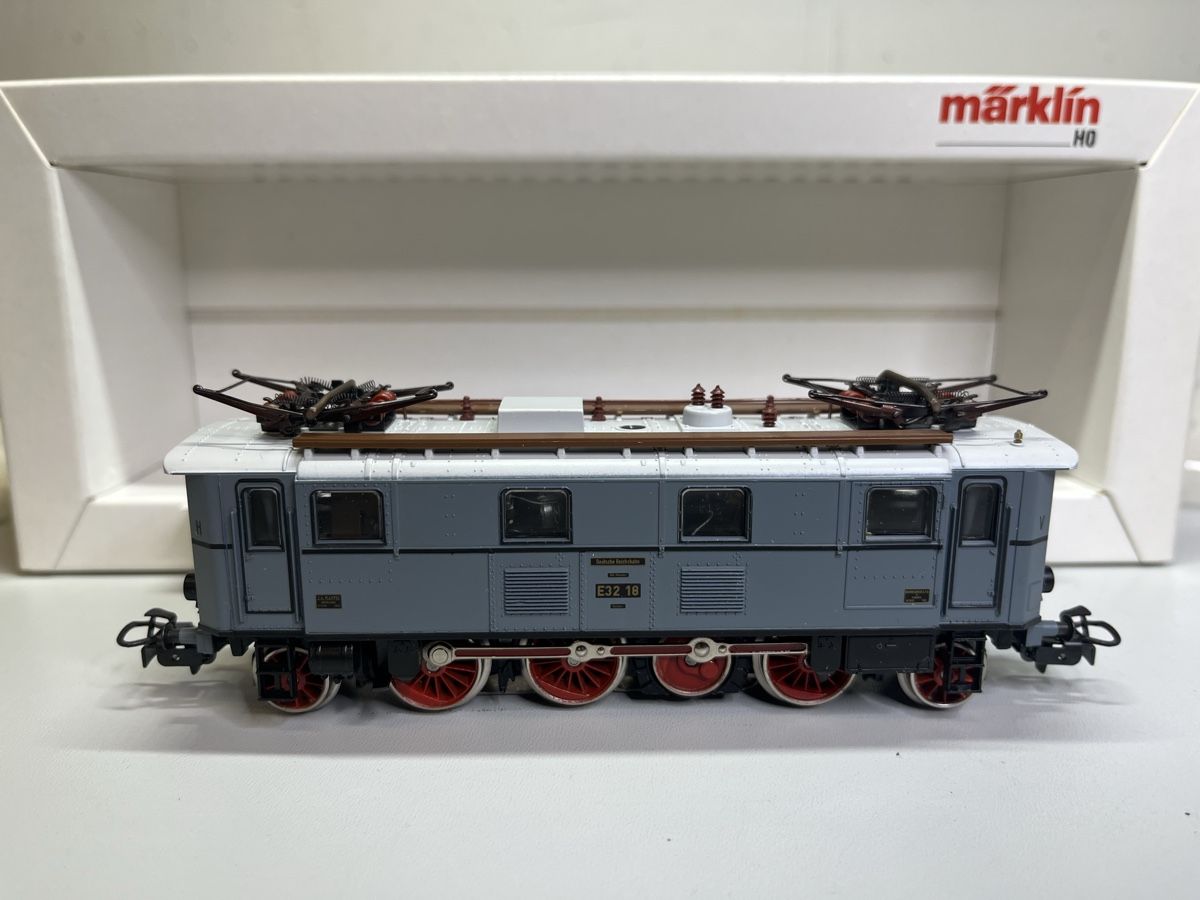 Märklin Modellini di ferrovie: Märklin 3187 E32 der Deutschen Reichsbahn – Usato da Adlikon venduto da Tonda01