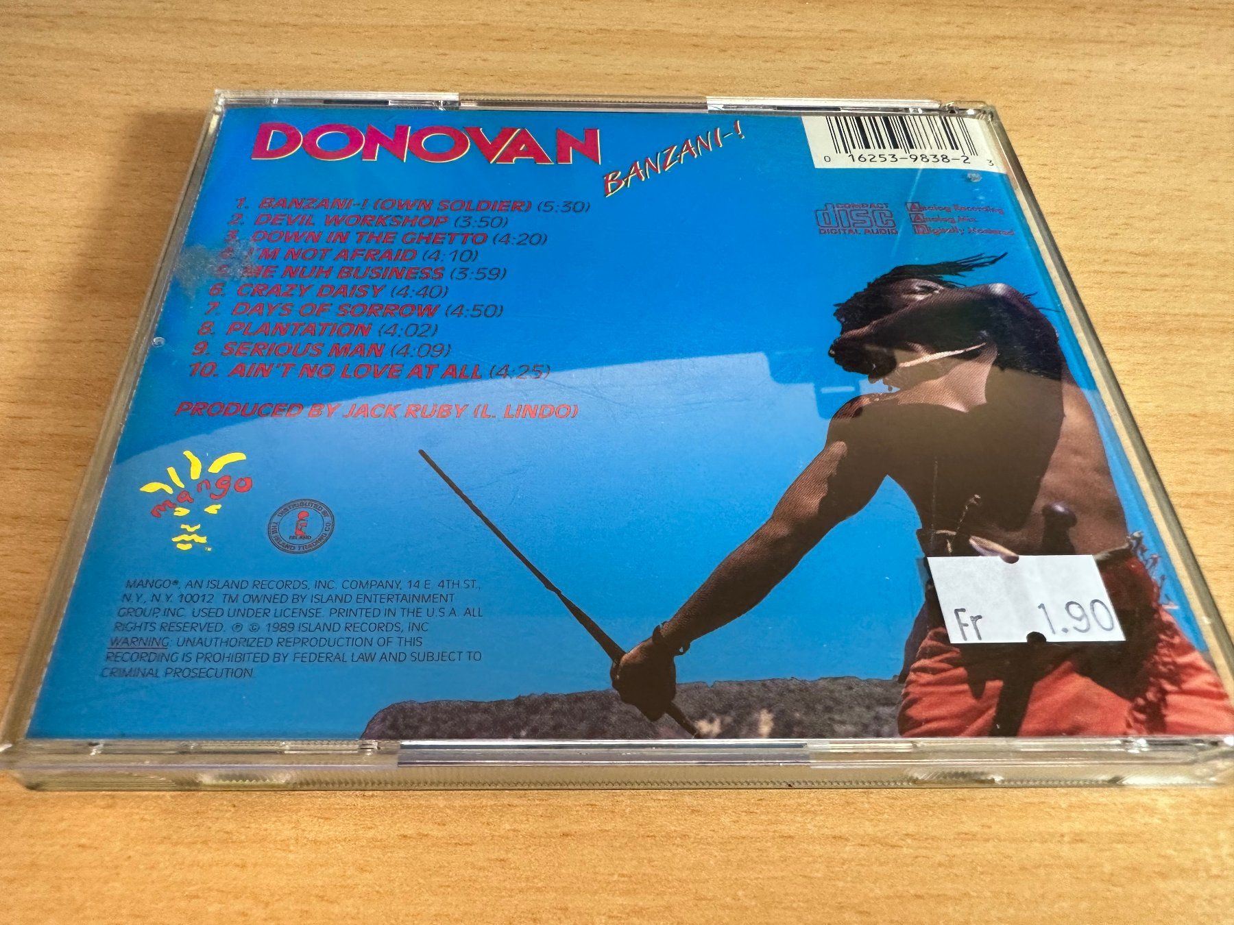 CDs: Donovan – Banzani-! – Gebraucht aus Rikon im Tösstal von Alpenmutz 1