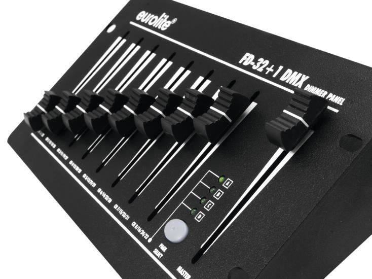 Interruttori: EUROLITE FD-32+1 DMX Dimmer Panel – Nuovo e nell'imballaggio originale da Däniken SO venduto da Profog1 3