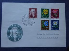 1958 Pro Juventute FDC
