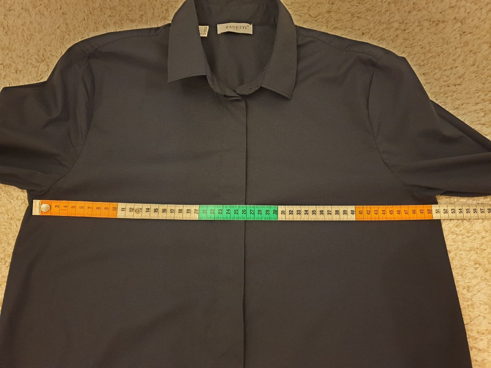 Blusen: Chemise, 40, navy, coton 97%, excellent état – Gebraucht aus Neuchâtel von Verenas12 9