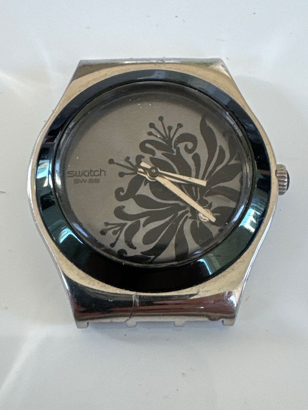 Swatch Montres: Swatch Irony, Edelstahl, Floral – D'occasion à Zürich par L_12