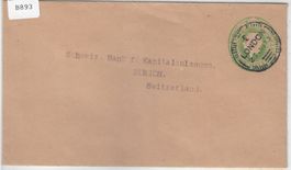 GS Brief England London 1913 to Zürich
