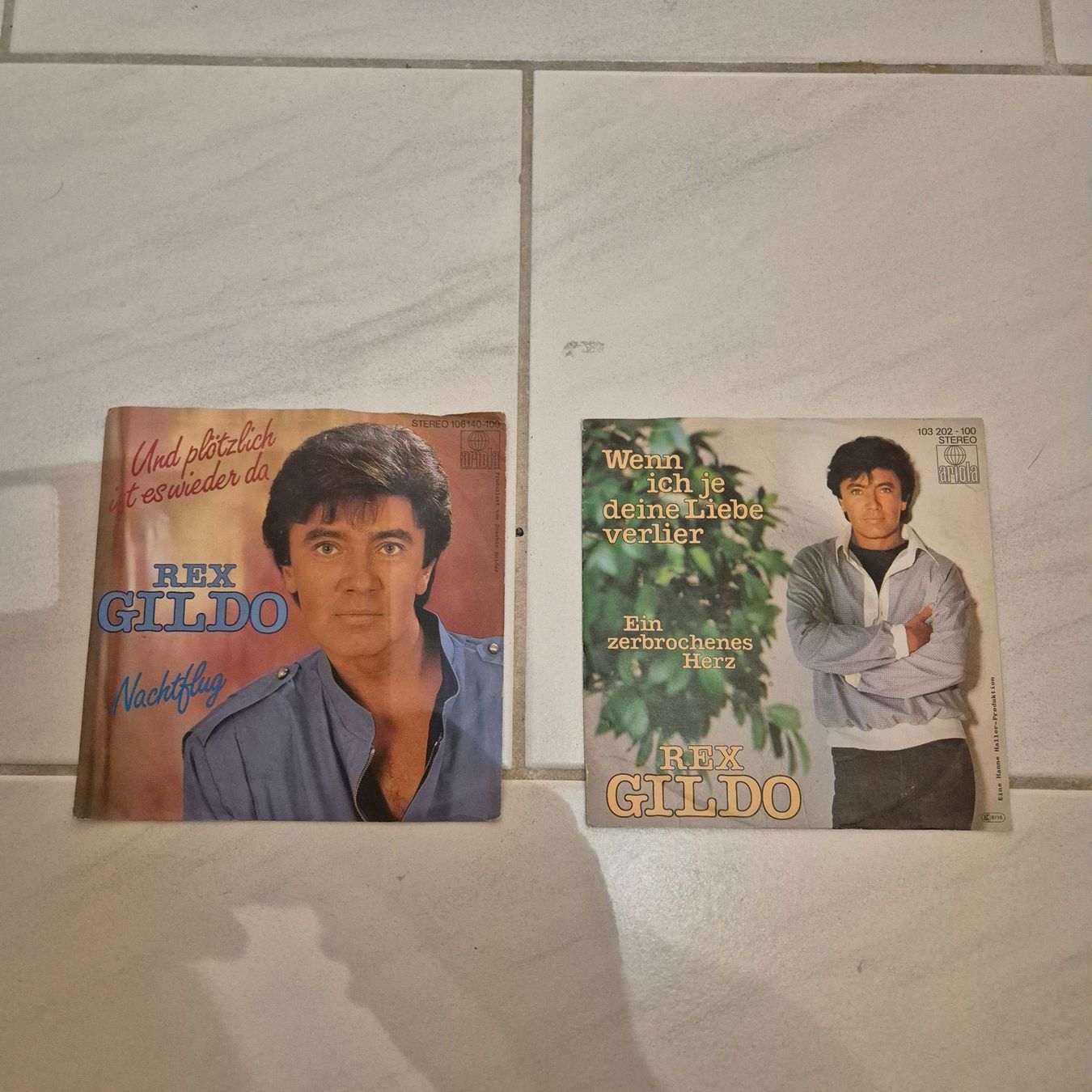 Dischi in vinile: 7  x Singles Rex Gildo – Usato da Arni AG venduto da kurtrmeier 1
