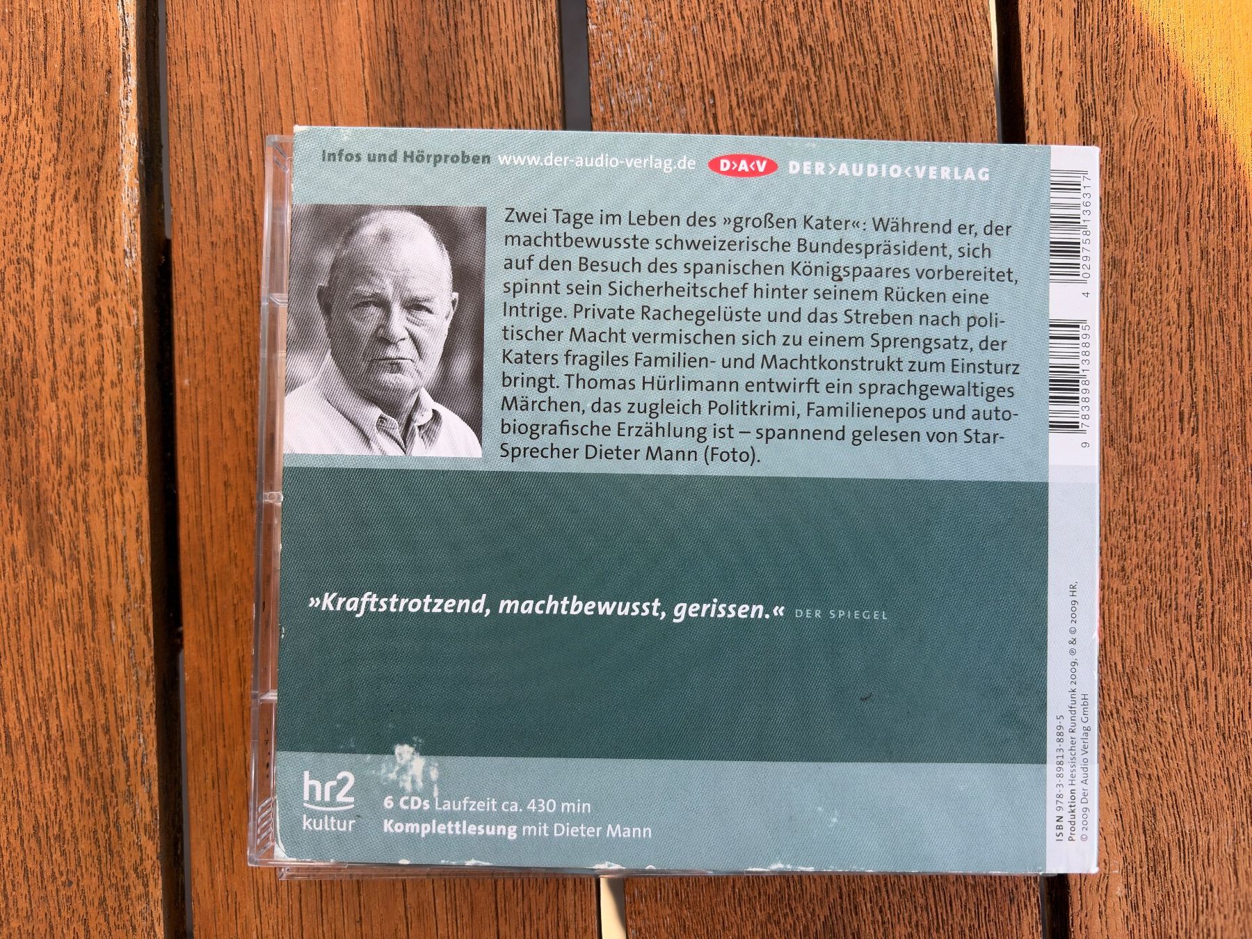 Audiolibri: Thomas Hürlimann Der grosse Kater – Usato da Hombrechtikon venduto da Dokmasa 1