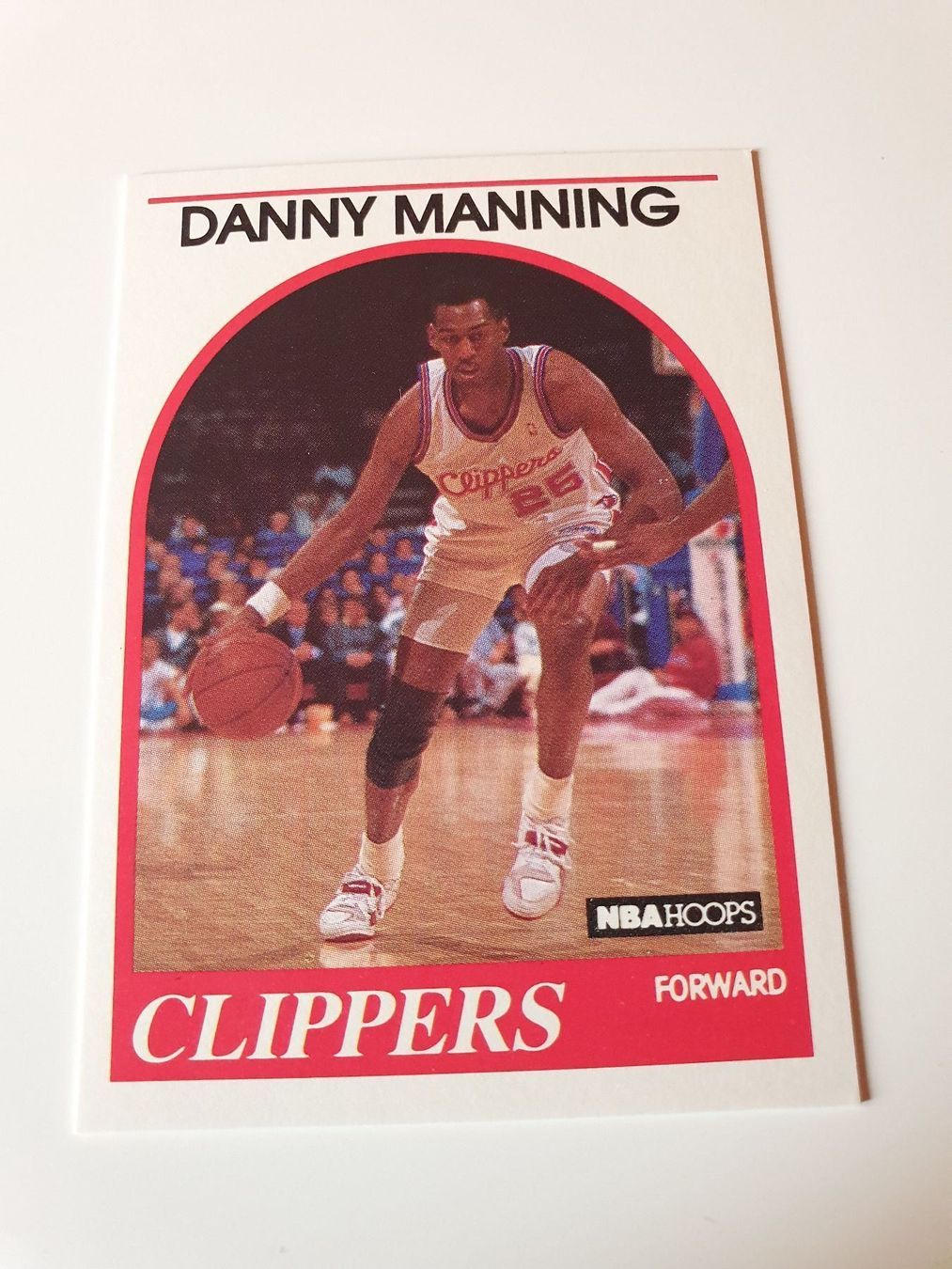 Nba Carte collezionabili: NBA Hoops Danny Manning Clippers 1989 – Usato da Oberdorf BL venduto da BaldenEagle