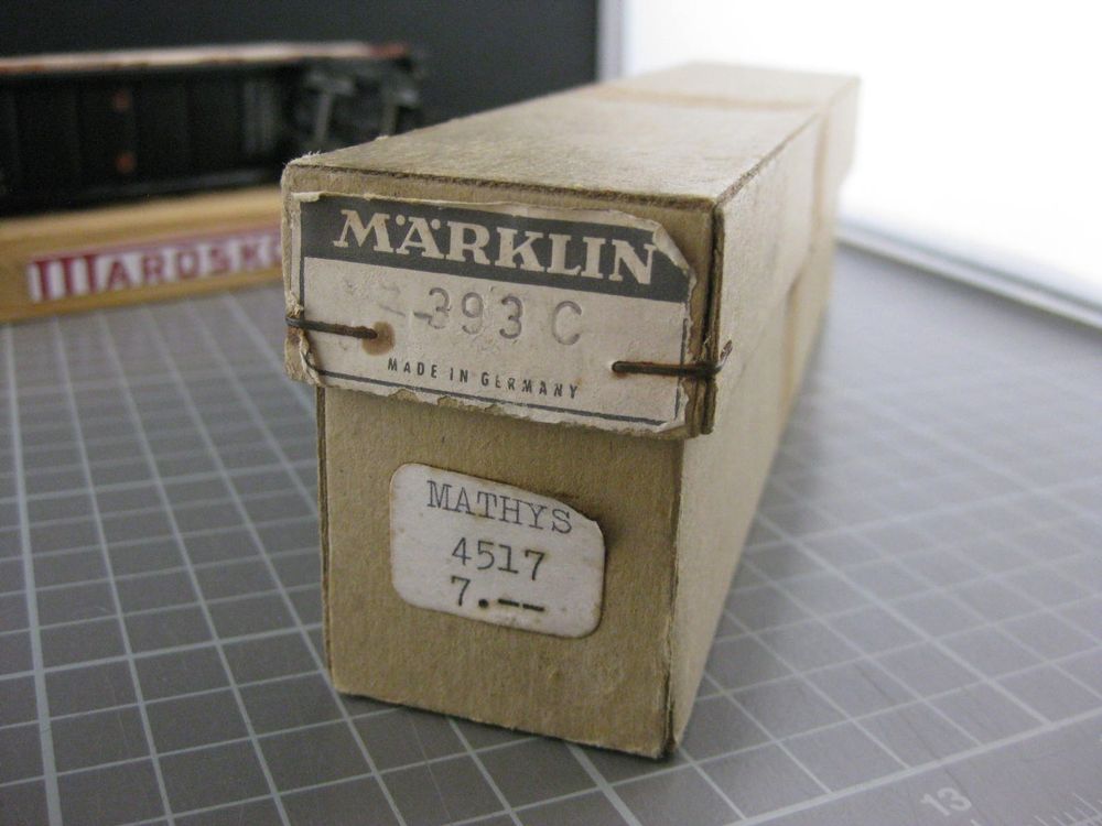 Märklin 393C Planenwagen, mit OVP, . (Gebraucht) in Malters für CHF 28 ...