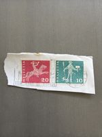 Briefmarke mit Stempel