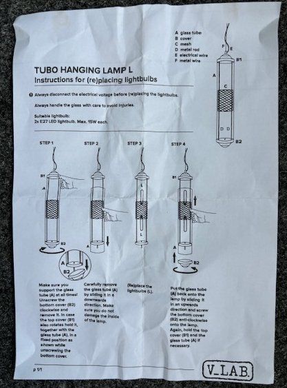 Lampade: Wunderschöne, neue Hängelampe – Nuovo e nell'imballaggio originale da Gretzenbach venduto da kar_82n7 8