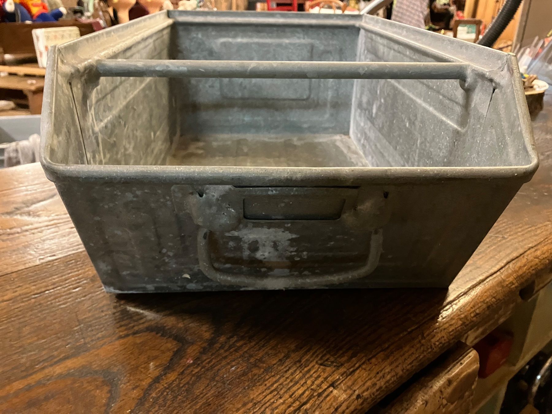 Casse di trasporto: Lagerbox Metall – Usato da Goldau venduto da Taburettli_Brocante 2