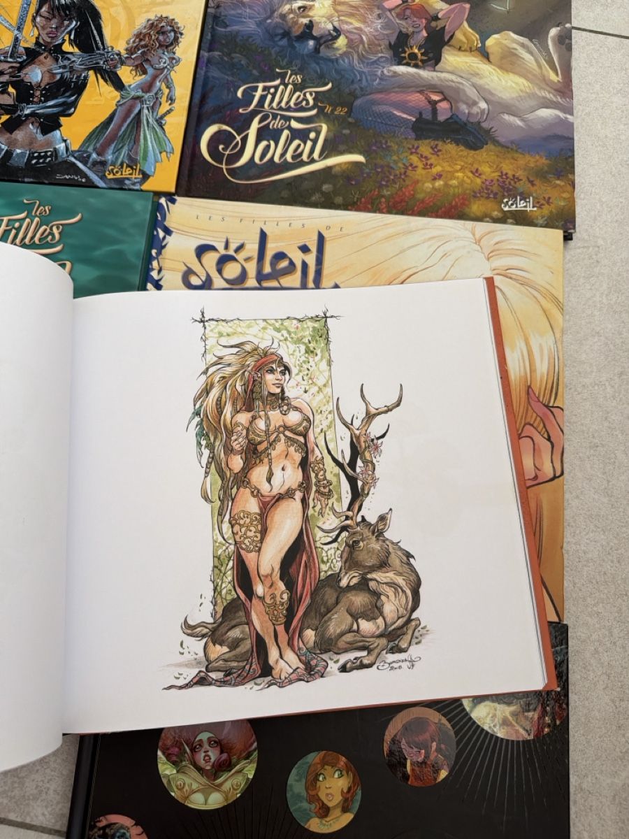 Fumetti: Les Filles du Soleil Comics Collection 6 Books Set – Usato da Martigny venduto da Jacoosh1234 2