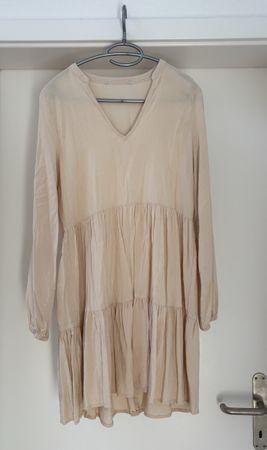 Maxikleid Sommerkleid beige ca. Gr. M