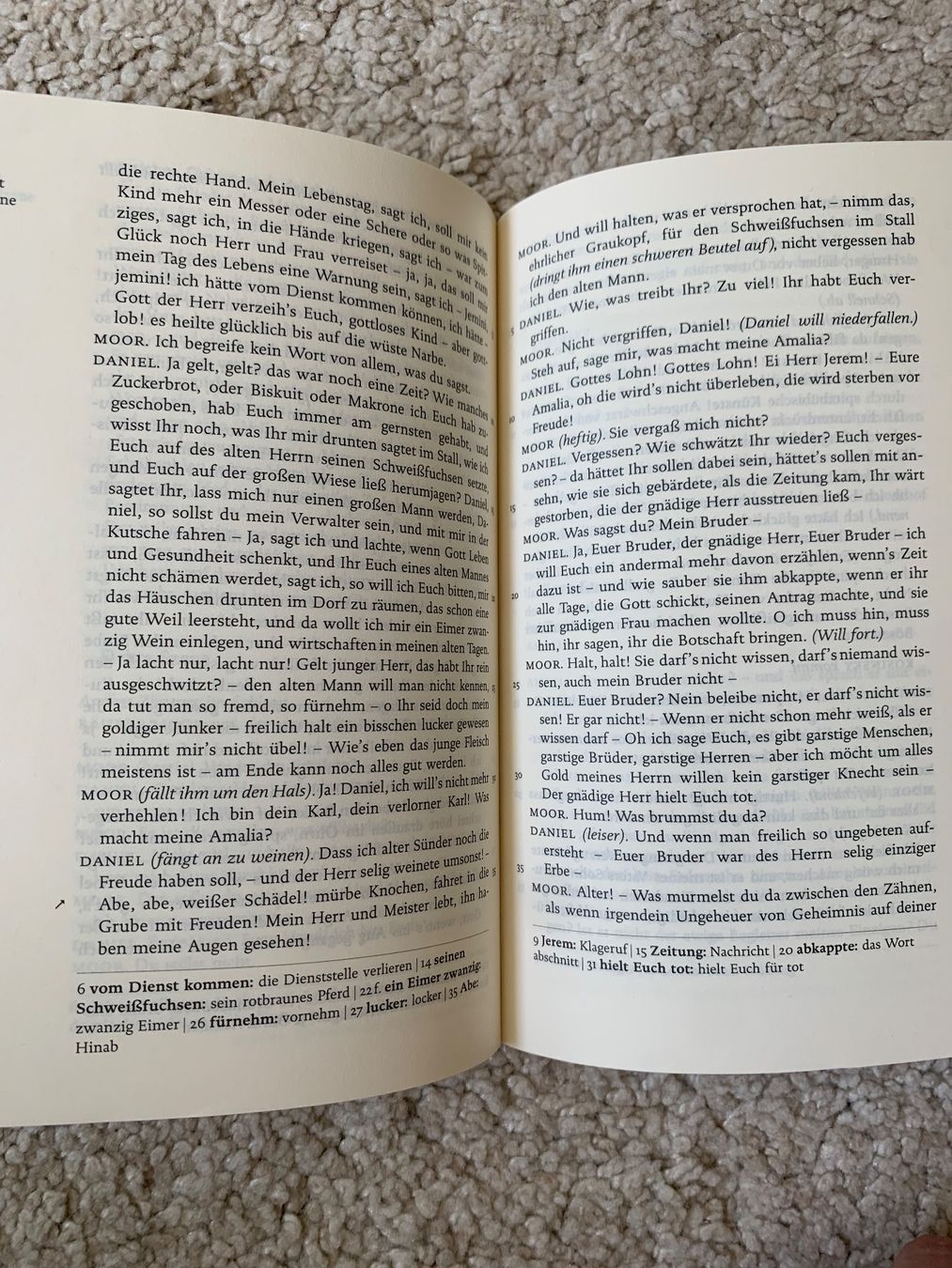 Libri: Die Räuber Reclam XL - Friedrich Schiller – Usato da Binningen venduto da lea_5mf8 2