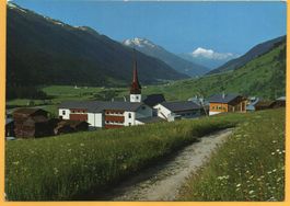 MÜNSTER im Goms mit Weisshorn